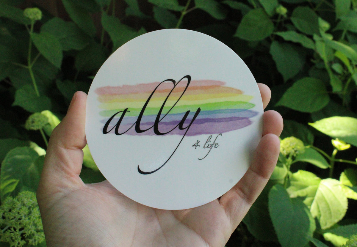 Ally 4 Life Sticker
