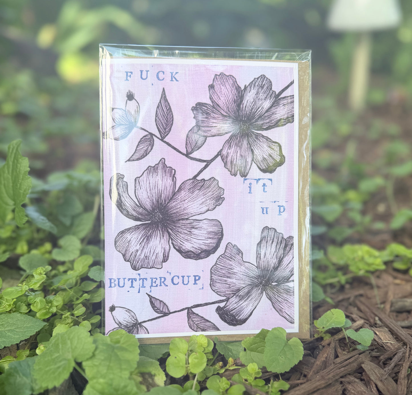 Fuck it up Buttercup Greeting Card