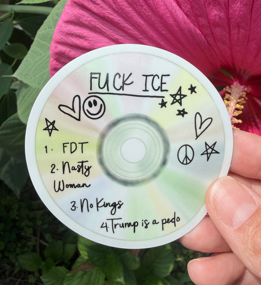 Mix CD Sticker