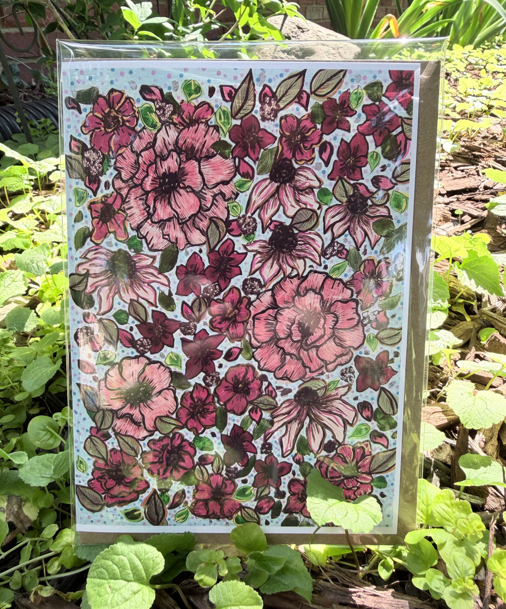 Heather Greeting Card