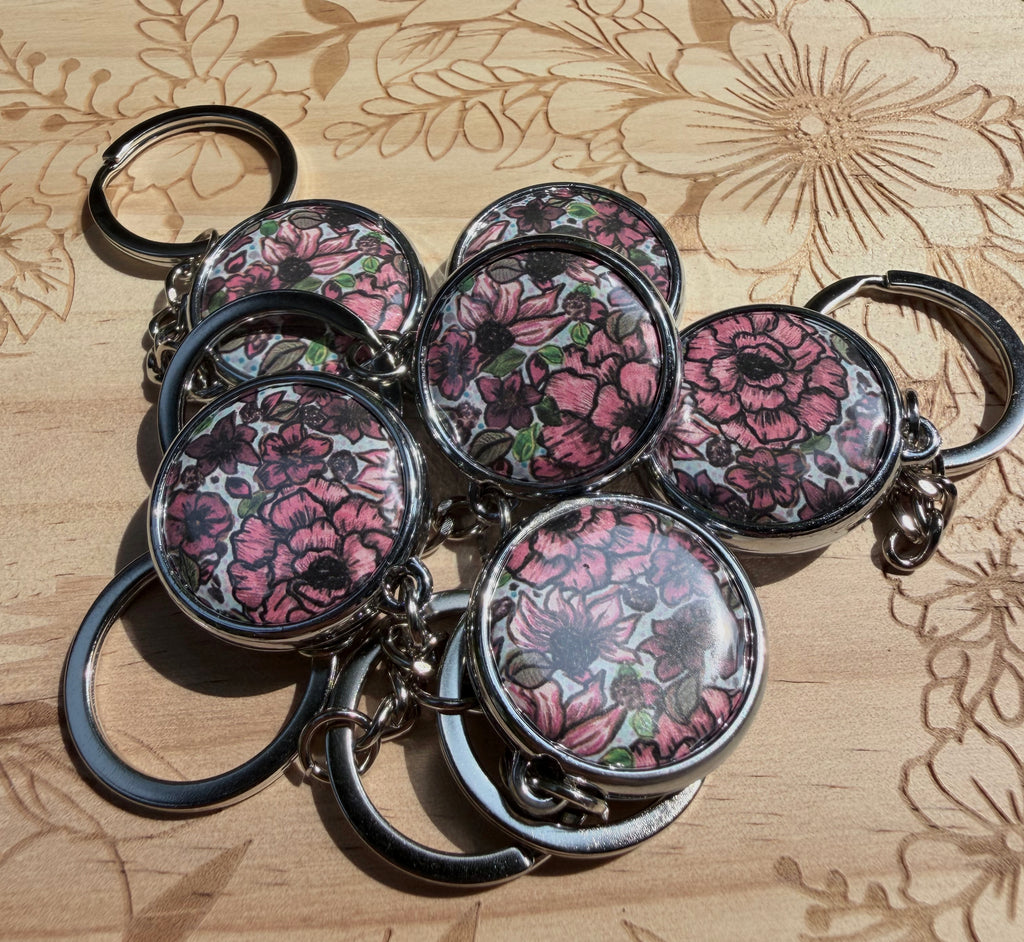 Heather Keychain