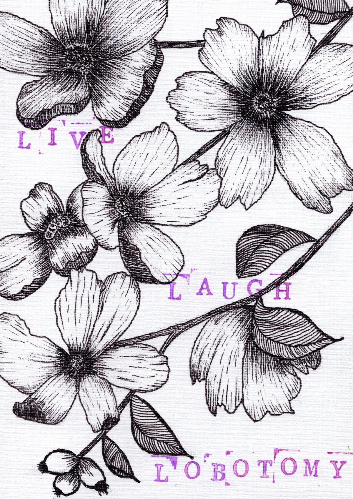Floral Fuckery Resistance Prints