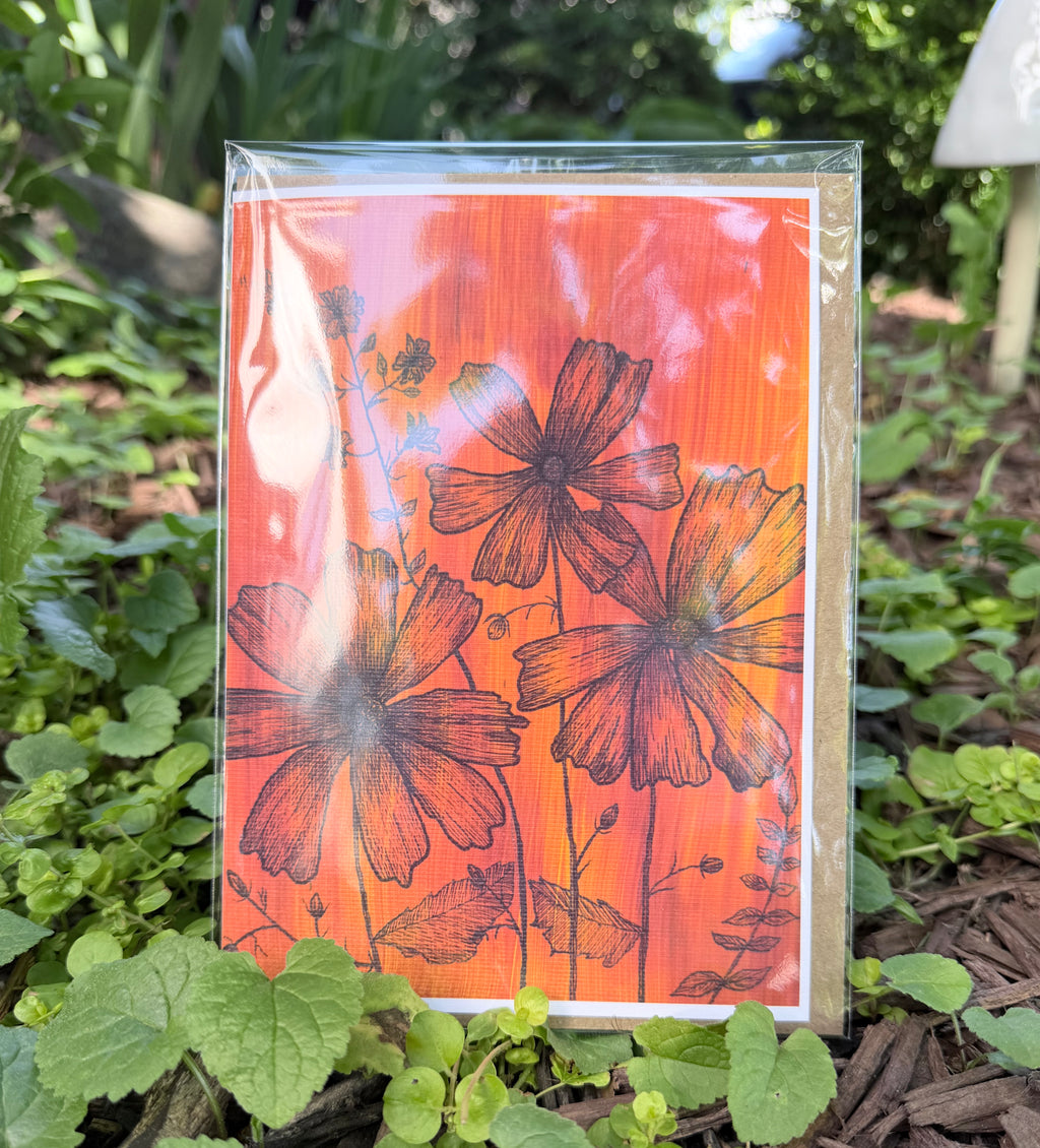 Floral Fuckery No. 4 Greeting Card