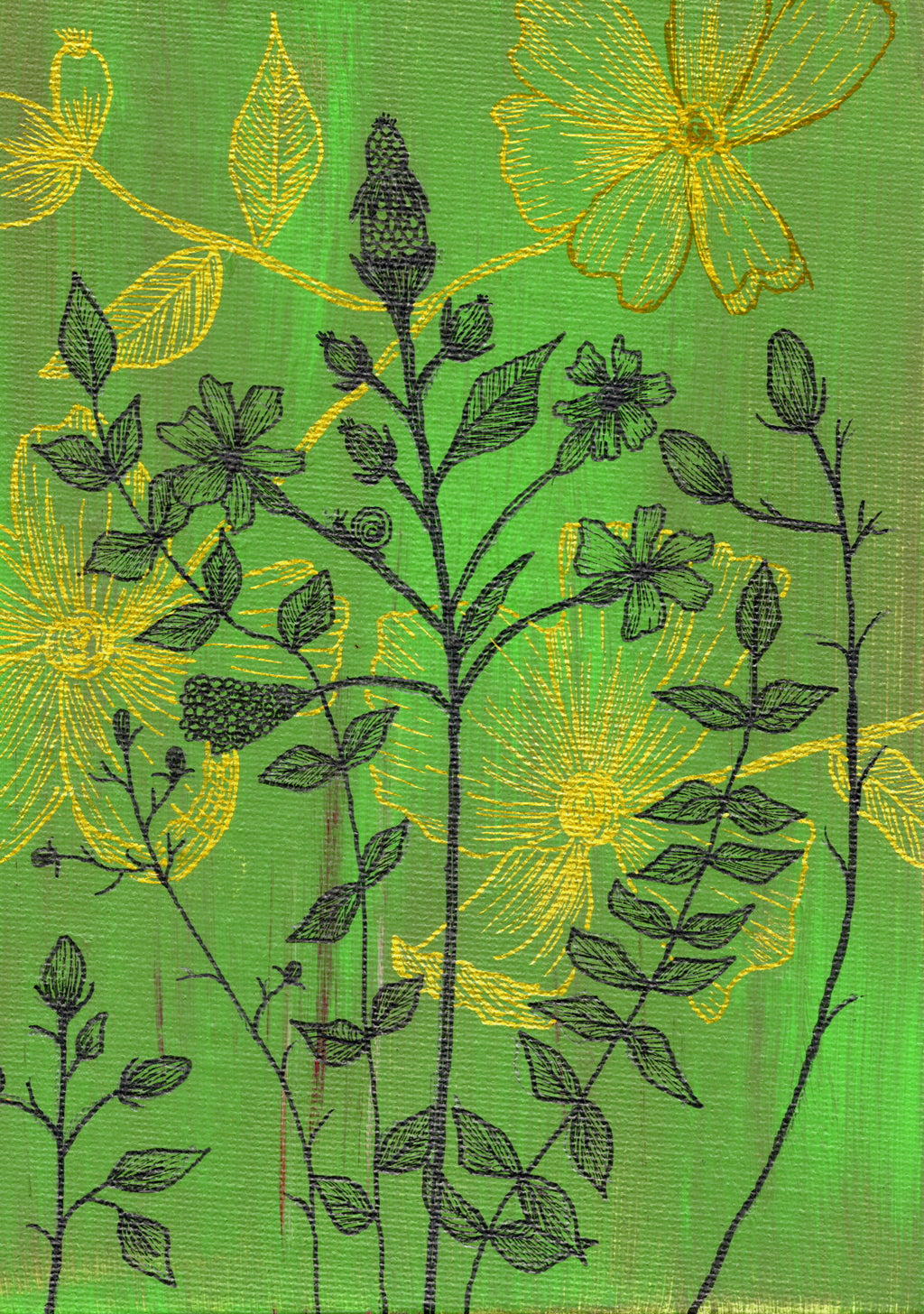 Floral Fuckery No. 5 - Original & Prints
