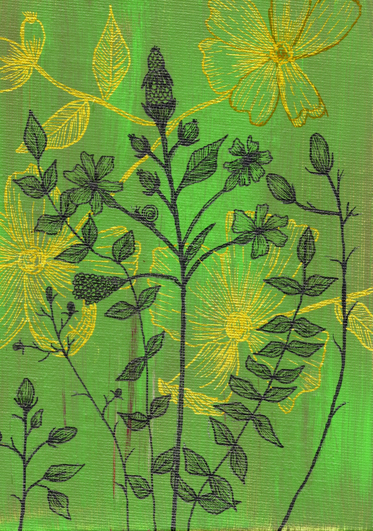 Floral Fuckery No. 5 - Original & Prints