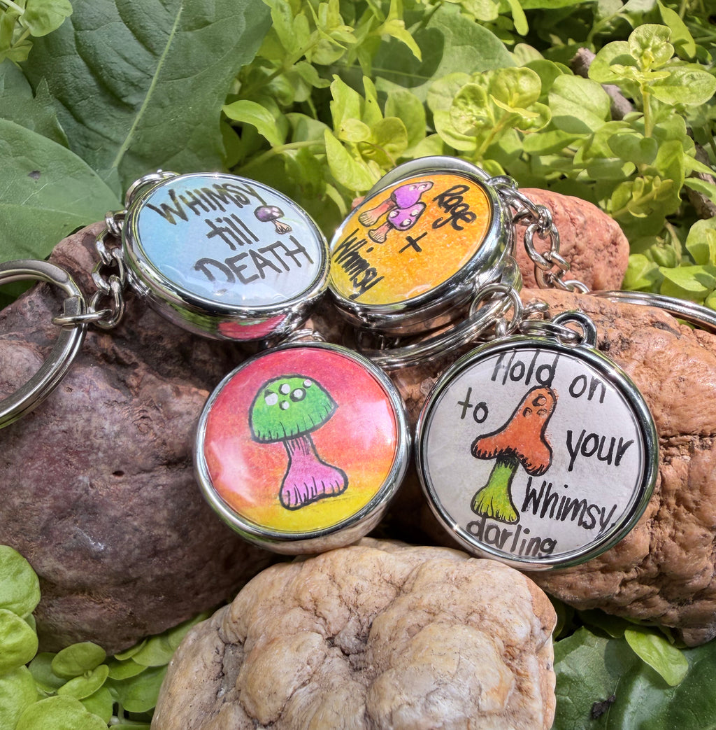 Rage+Whimsy Keychains