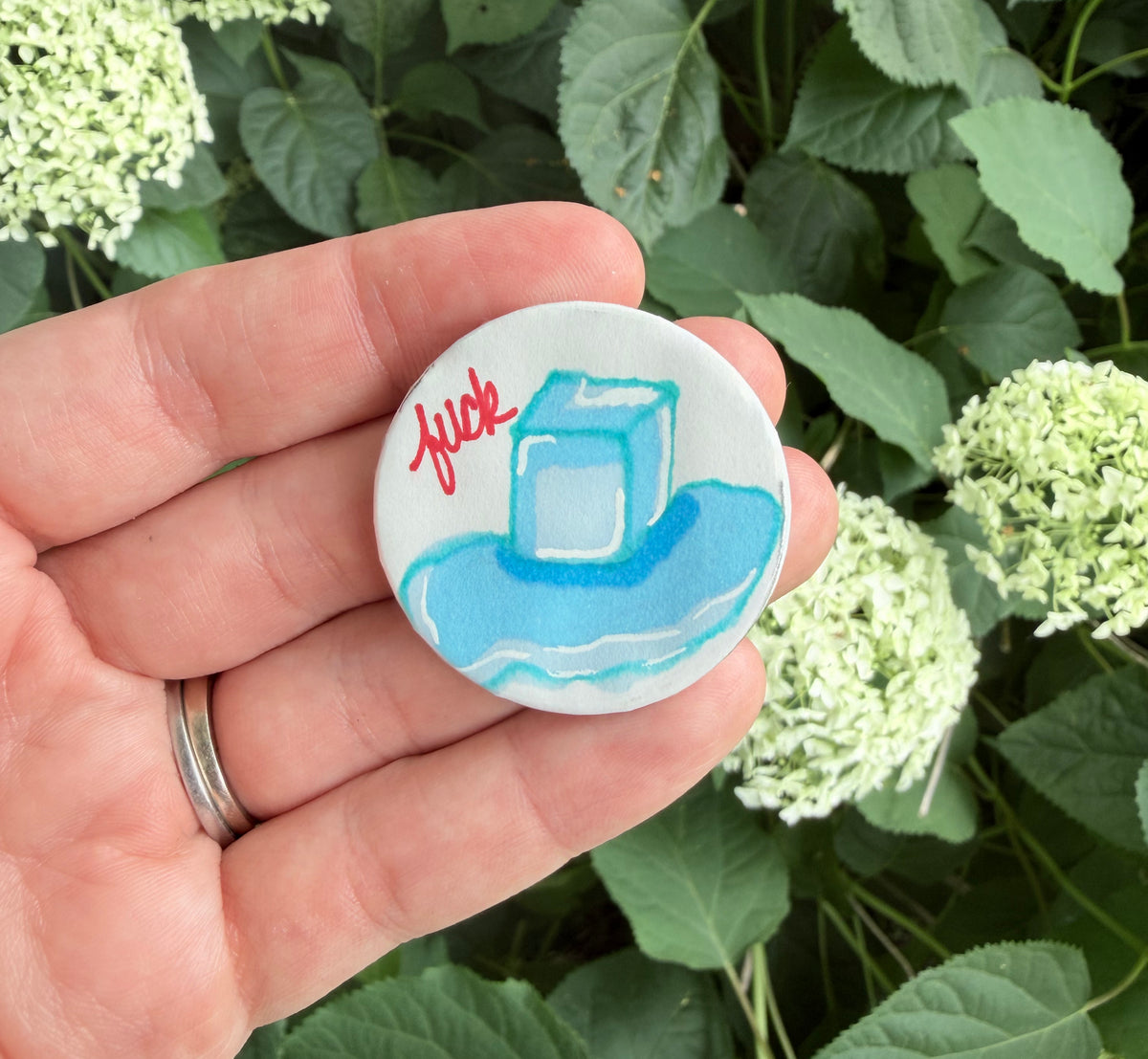 Fuck Ice Button
